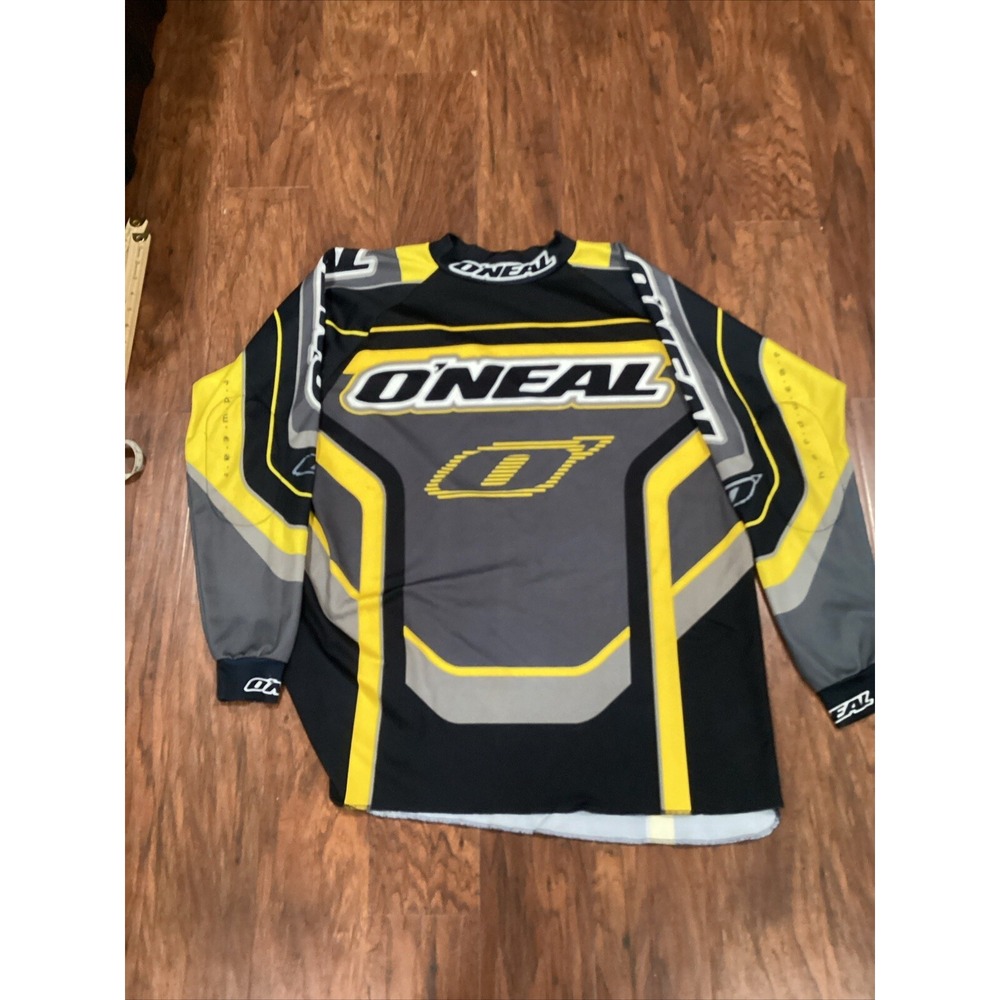 O'NEAL Racing Jersey Motocross Hardwear Mens  See Measurements For Size